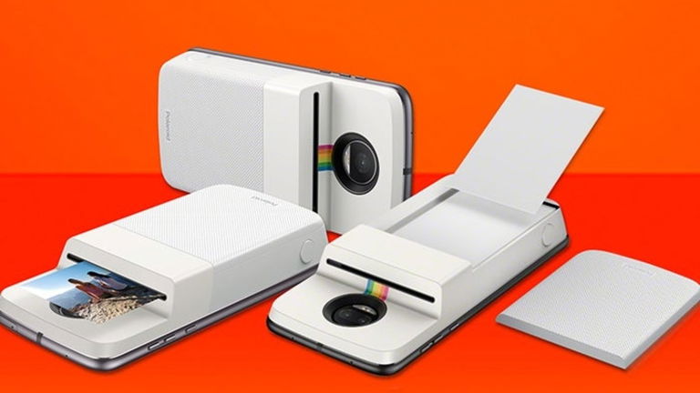 El nuevo Moto Mod para los Moto Z es una impresora portátil creada por Polaroid