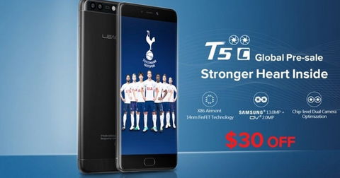 El LEAGOO T5c ya se encuentra en período de reserva, ¿a qué esperas?
