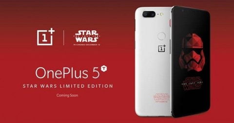 Descarga ya los wallpapers del OnePlus 5T Edición Star Wars y que La Fuerza te acompañe