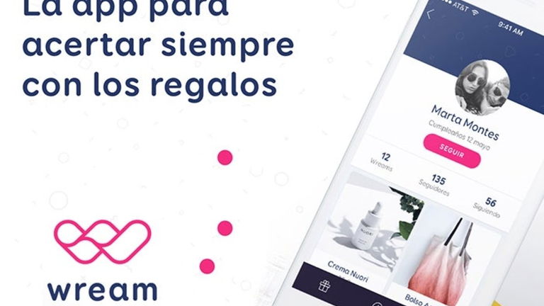 Descárgate Wream, la app para que tus amigos y familiares acierten con tus regalos