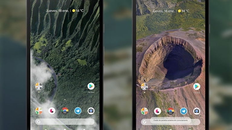 Cómo tener fondos de pantalla animados con ubicaciones reales en 3D como en los Pixel 2