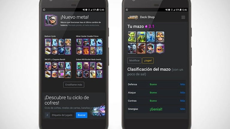 Deck Shop es la herramienta definitiva para mejorar en Clash Royale
