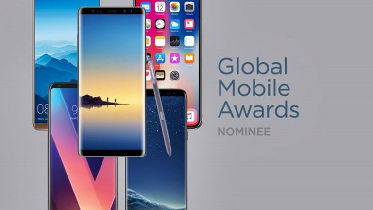 Nominados a mejor móvil de 2017 en los Global Mobile Awards 2018