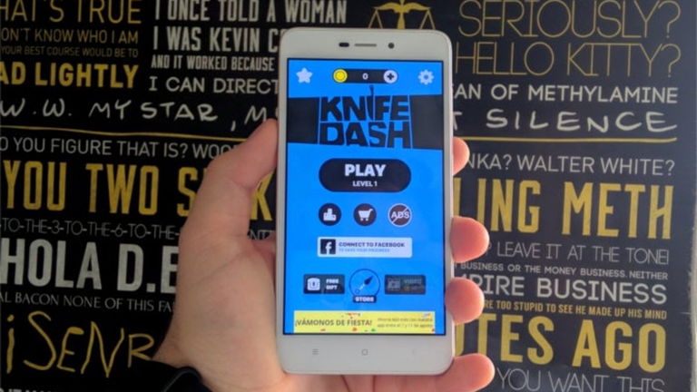 Knife Dash, el juego de lanzar cuchillos al que te vas a viciar