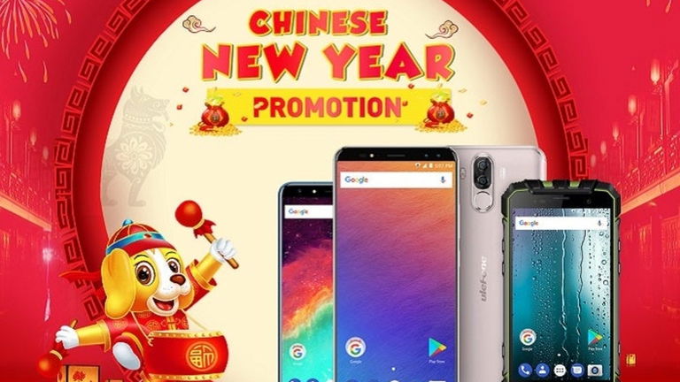 Consigue un smartphone Ulefone gratis durante el Año Nuevo Chino