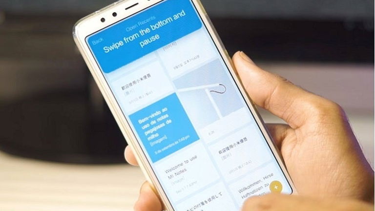 ¡Los Xiaomi Redmi 5 Plus reciben los gestos del iPhone X!