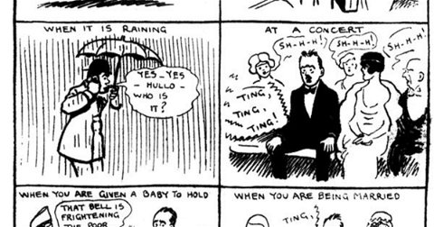 El cómic de hace 100 años que predijo todo lo malo de los móviles