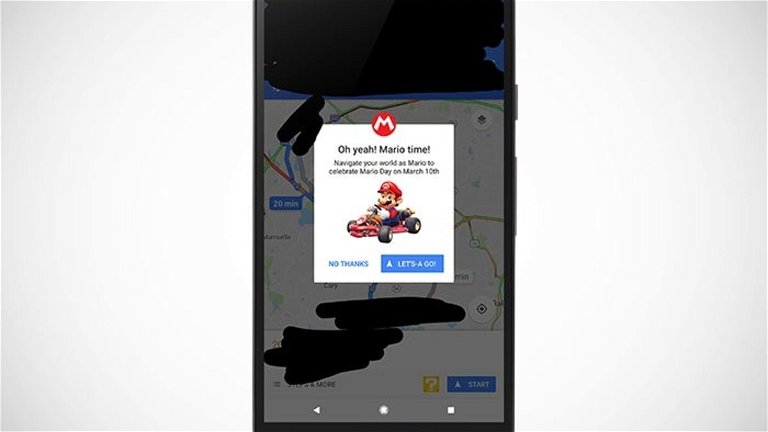 Llega el 'Mario Day', viaja con Mario en Google Maps