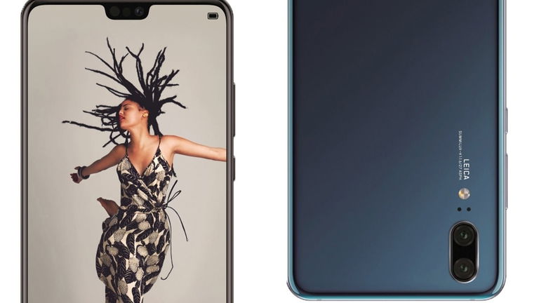 Más imágenes del Huawei P20 Lite, ¡ojo a ese notch!