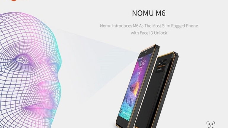 NOMU M6, el smartphone "a prueba de bombas" que podrás desbloquear con la cara