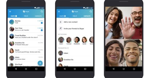 Skype para Android ahora funciona mejor incluso en los teléfonos más antiguos