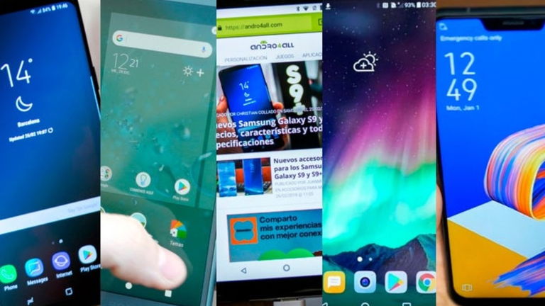 La primera gran comparativa del año: los gama alta del MWC 2018, enfrentados