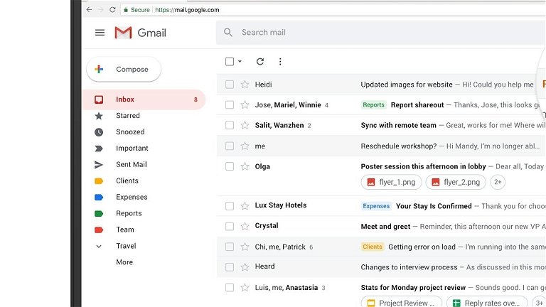El nuevo diseño de Gmail ya está aquí: así puedes probarlo