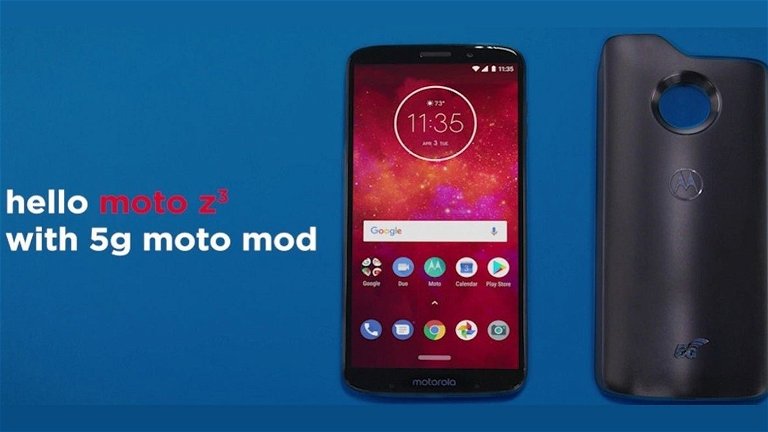 El Moto Z3 Play se filtra en imágenes junto a un nuevo Moto Mod 5G