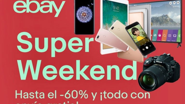 El Superweekend de eBay comienza YA, y envíos gratis