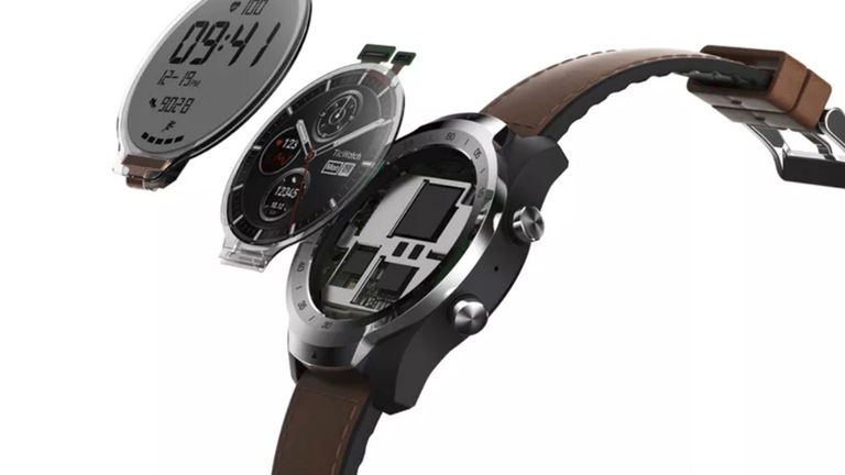 TicWatch Pro: el primer reloj Wear OS con pantalla transparente para ahorrar batería