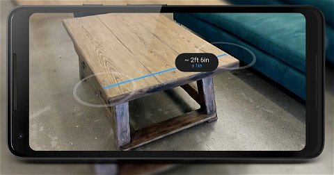 Mide distancias con la cámara de tu móvil gracias a la realidad aumentada de Google