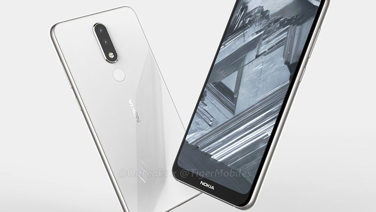 Así será el nuevo Nokia 5.1 Plus, con notch, doble cámara y cuerpo de vidrio