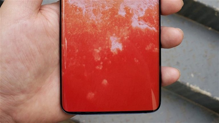 El menú de Samsung que muestra el posible diseño del Galaxy S10