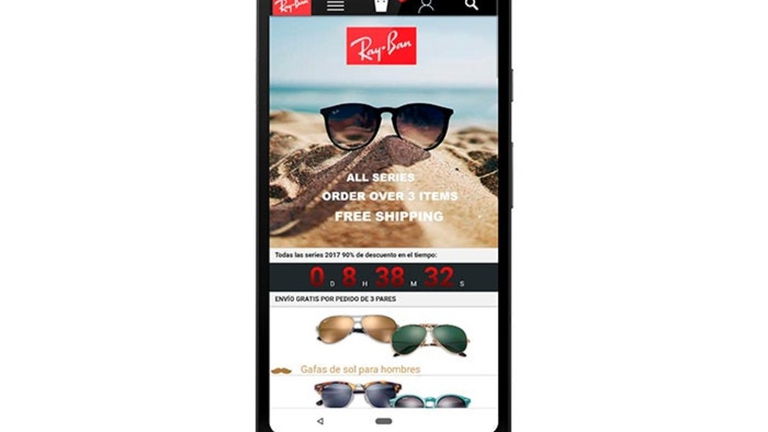Ray-Ban a 20 euros, vuelve la estafa del verano a tu móvil