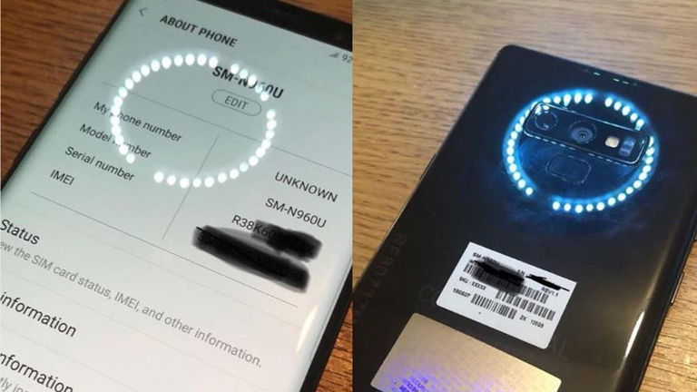 El Samsung Galaxy Note9 se filtra en aún más imágenes reales