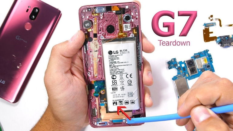 JerryRigEverything desnuda al LG G7: Aquí van todos los secretos del buque insignia de LG