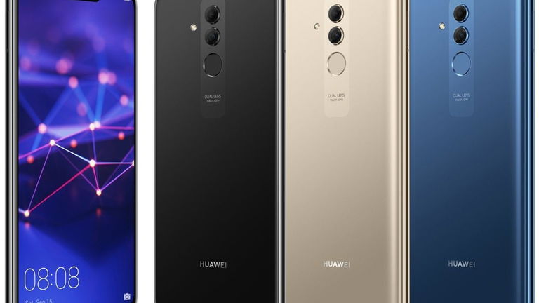 Así es el Huawei Mate 20 Lite en sus 3 colores diferentes