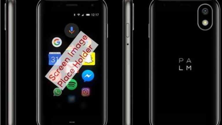 Este es el nuevo (y extraño) smartphone Android de Palm con pantalla de 3,3 pulgadas