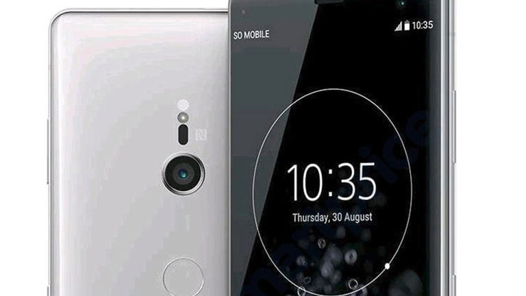 El Sony Xperia XZ3 se filtra en su primera imagen de prensa