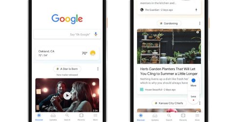 Google Discover es oficial: el feed de Google cambia de nombre y estrena diseño