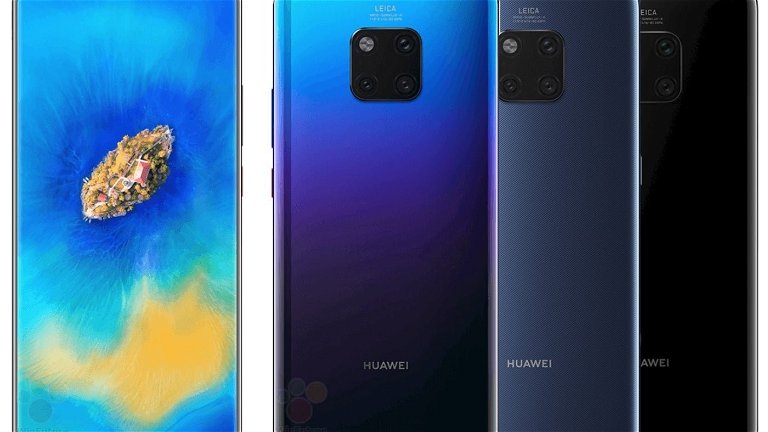 Filtrados precio y características de los Huawei Mate 20 y 20 Pro