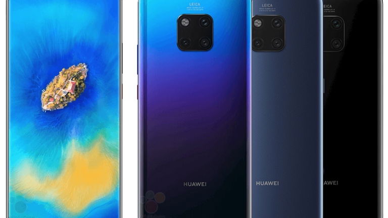 Huawei Mate 20 Pro: imágenes oficiales y características filtradas