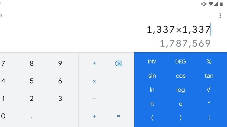 Calculadora de Google se actualiza con su nueva interfaz Material Theme