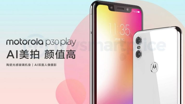 Así será el Motorola P30 Play, un clon más del iPhone X que Motorola ha filtrado por error