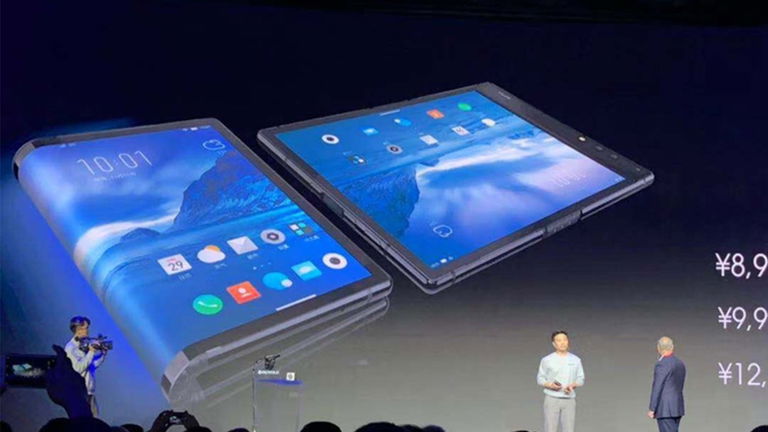 El primer smartphone plegable es oficial, cuesta 1.140 euros y viene de China