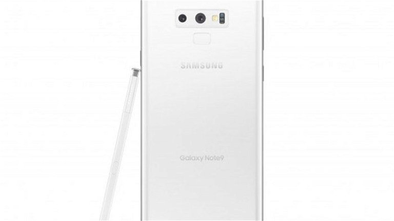El Samsung Galaxy Note 9 podría lanzar una versión en color blanco