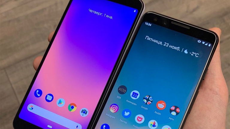 El Google Pixel 3 Lite se filtra de nuevo en una imagen junto al Pixel 3
