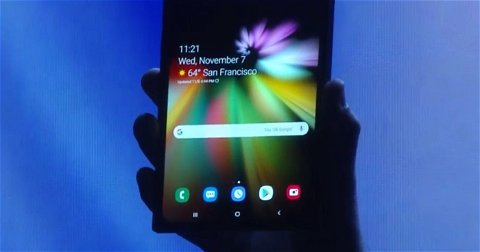 Samsung anuncia su primer móvil con pantalla plegable