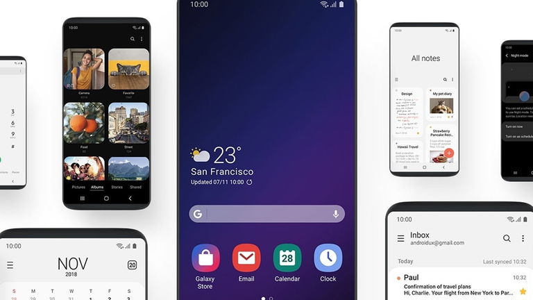 One UI 2.0 llegará a los móviles Samsung junto a Android Q, y el Galaxy S11 debutará con One UI 2.1