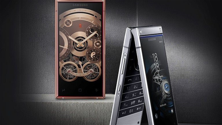 Nuevo Samsung W2019, un móvil de tapa con dos pantallas y tan potente como el Galaxy Note9