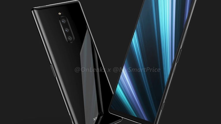 El diseño del Sony Xperia XZ4, en vídeo: marcos aún más reducidos y triple cámara