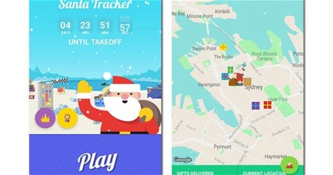 Google lanza una app para Android que permite seguir en directo la ruta de Papá Noel