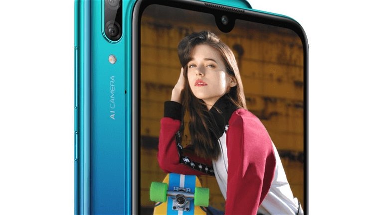 Huawei Y7 2019: notch en forma de gota de agua y batería de 4.000 mAh en la gama más asequible de Huawei