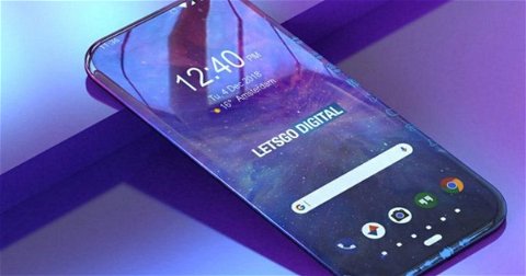 Samsung patenta un teléfono con pantalla en casi todos los lados