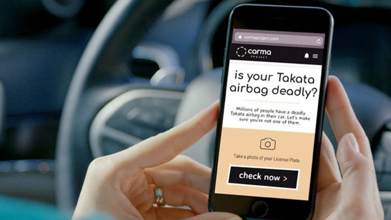 Toyota ha lanzado una app que te premia por avisar a tu familia del peligro de los airbags