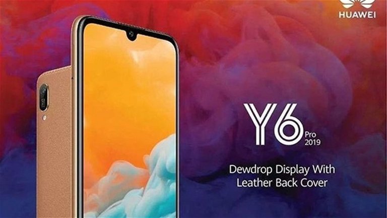 El Huawei Y6 Pro 2019 ya es oficial: un nuevo gama de entrada con un diseño en cuero