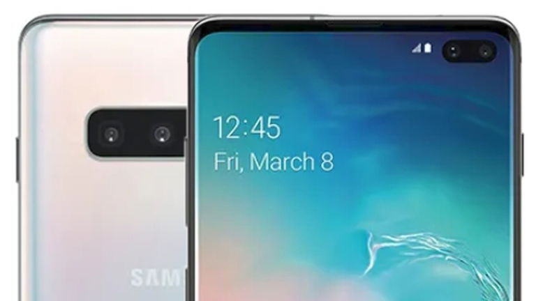 El Samsung Galaxy S10 Plus en color "Prism White" se filtra en la mejor imagen hasta la fecha