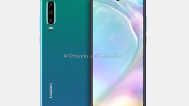 Un vídeo de 360 grados filtra el diseño definitivo del Huawei P30 y sus características