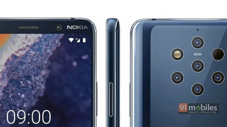 Nokia 9 PureView, imágenes oficiales filtradas a dos semanas de su presentación