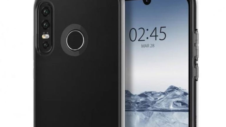 Unas fundas confirman el diseño del Huawei P30 más barato: triple cámara y notch de gota de agua